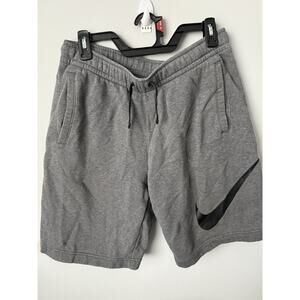 Nike Men's Club Fleece Explosive Shorts 843520-071 Charcoal Gray Size M